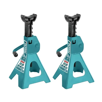 Total 2 Ton Jack Stand, 380 mm Max. Lifting Height (Pack Of 2) (THJS0201)