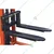 HT 2 Ton Hand & Foot Operated Manual Hydraulic Stacker With 1600 mm Maximum Lifting Height, Fork Size- (L x W) : 900 x 740 mm