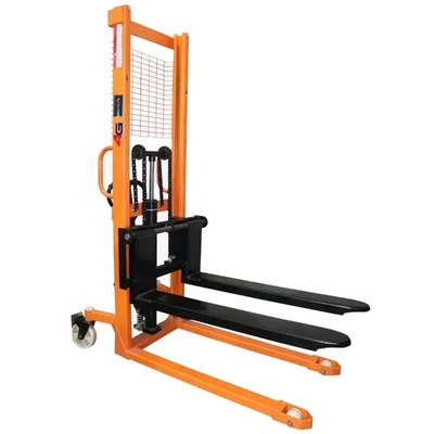 4G 2 Ton 'H' Channel Hydraulic Manual Stacker With 1600 mm Maximum Lifting Height, Fork Size (LxW)- 900 x 650 mm
