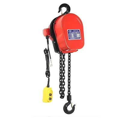 Heavy Duty 2 Ton Three Phase Electric Chain Hoist 9 Meter 8 mm Load Chain 3 Meter Standard Lift Single Fall