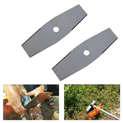 Heavy Duty 2 Pieces Stainless Steel 2 T Blade for Petrol Brush Cutter