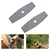 Heavy Duty 2 Pieces Stainless Steel 2 T Blade for Petrol Brush Cutter