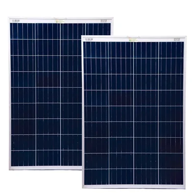 Solar Universe India 210W Solar Panel for Recharging 12V Batteries (Pack of 2)