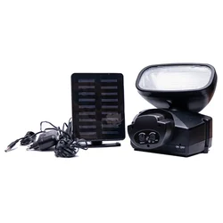 Solar Universe India Plastic Motion Sensor Security 36 LED Light with Siren (Black, 2-watt) Outdoor Lighting Solution Designed for Enhanced Security