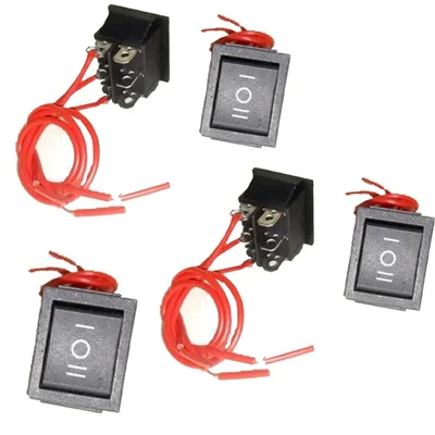 Heavy Duty 5 pieces, 2 Way Switch with Wire for Battery Sprayer