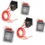 Heavy Duty 5 pieces, 2 Way Switch with Wire for Battery Sprayer