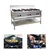 Commercial 70 X 24 Inch Three Gas Burner Range, SS Body