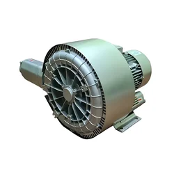 Yash YEBL-DS-230V 3 HP Double Stage Turbine Blower, 5.6 Amp Motor for Agitate and Aerate Water in Fish Tanks
