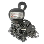 Boltz 3 Ton 6 Meter lift, HSZ-C Chain Pulley Block With 6 meter Chain, Double Fall, 8 mm load chain