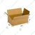MM Will Care 3 Ply Corrugated Shipping/Packaging Boxes (4.5 x 4.5 x 2 inch, Brown)(Pack-25 Pcs)