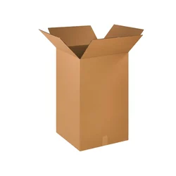 3 Ply Corrugated Shipping/Packaging 5X5X11 Inch Golden Boxes(Pack-25 Pcs)