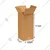 3 Ply Corrugated Shipping/Packaging 5X5X11 Inch Golden Boxes(Pack-25 Pcs)