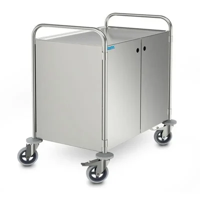 Suwas Trolley 30 Kg/Shelf Load Capacity Stainless Steel Cabinet Tools Trolley, 3 Shelves (SU-CBT-003)
