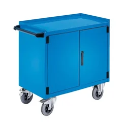 Suwas Trolley 40 Kg/Shelf Load Capacity Powder Coated Cabinet Tool Trolley, 3 shelves (SU-CBT-001)