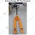 4G 3 Ton Hand Pallet Truck With 195 mm Maximum Lifting Height, Fork size (L x B) - 1150 x 550 mm, Nylon Wheels