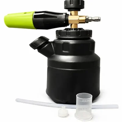 Professional Foam Cannon 3000 PSI High Pressure 1 L Capacity for Car Wash and Detailing
