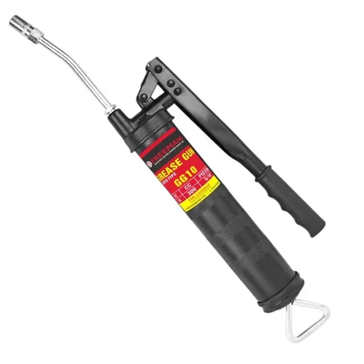 Freemans 3000 PSI Lever Type Grease Gun for Machinery Lubrication with 5/16 Inch Piston and V-Type Pull Rod GG10