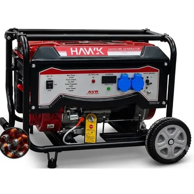 Premium Quality 3000W Output Gasoline Generator Industrial Grade 100% Copper Coil AVR Portable Power Supply