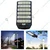 Gramstrong Solar 300W Motion Sensor Waterproof 732 LED Wall Street Light with Remote, 30Ah Battery (2 Year Warranty)