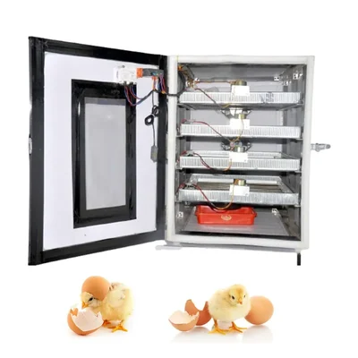 300 Eggs Automatic Hatching Incubator 240W with Metal Rolling Tray