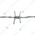 Premium Quality 300 Ft (91 Meters) Heavy Galvanized Barbed Wire Fence(Size-13 Gauge)