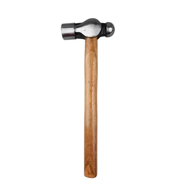 Jhalani 300 gm Drop Forged Ball Pein hammer with Wooden Handle 