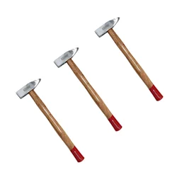 Eastman 300 gms Machinist Hammer with Wooden Handle - Pack of 3