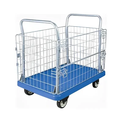 Bigapple (TRL Cage) 300Kg Capacity ABS Plastic Cage Trolley With 1 Year Warranty