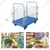 Bigapple (TRL Cage) 300Kg Capacity ABS Plastic Cage Trolley With 1 Year Warranty