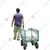 Bigapple (DCC) 300 Kg Capacity Dump Cage Cart With 1 Year Warranty