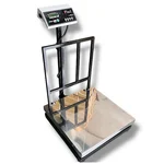 Tesla 300 Kg Capacity SS Platform Weighing Machine With 6 Months Battery Warranty (CKEP 543)