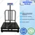Metis 300 Kg 600 x 600 mm Mild Steel Platform Weighing Machine With Direct Power Supply Operation & Battery Operated, 1 Year Warranty