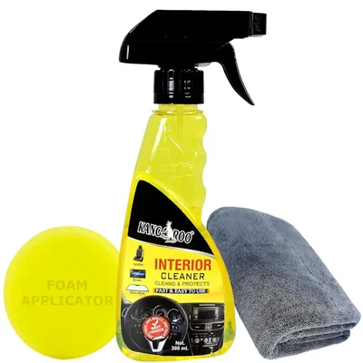 KANGAROO 300ml Car Interior Cleaner Protector Kit Citrus Scent IC_KIT (IC_KIT SET)