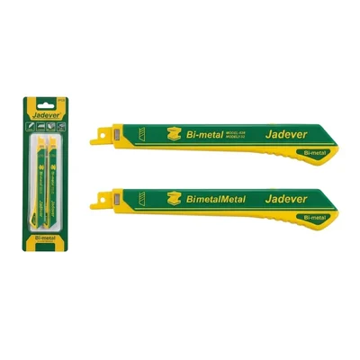 Jadever 300mm 12 inch 10-14TPI BIM Milled 2 Pcs Reciprocating Saw Blades For Metal JDJT1225VF