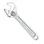 Total 12 Inch / 300 mm Adjustable Wrench (THT1010123)