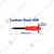 Emtop 300 mm Concrete Chisel 1800 W Carbon Steel Hand Masonry Chisel with 18mm Rubber Grip Handle (ECCL041801)