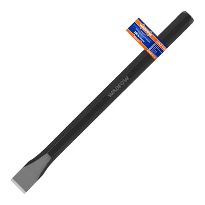 Wadfow Cold Chisel 300 mm 12 Inch Flat Head Heavy Duty Carbon Steel for Metal and Concrete (WCC0301)