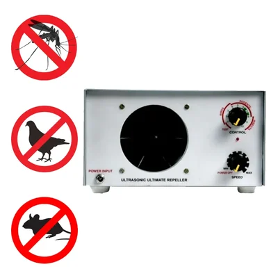Moskitrap PNT 1100, Ultrasonic Repller for Rodents, Birds etc. 300 Sq. Feet (28 sq. metre) Approx Coverage Area