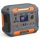 Genuine Power 300W Portable Power Station Inverter for Camping & Backup with Solar Charging & Wireless Pad