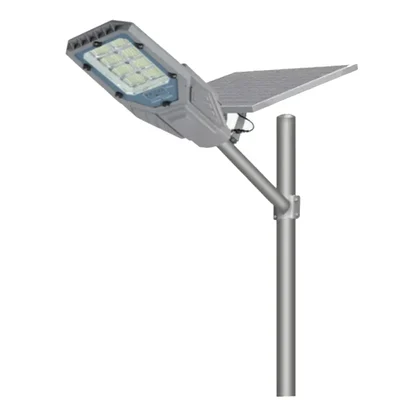 300W Waterproof Solar Power Smart Led Street Light with 25W Solar Panel Without Pole for Parking Lot, Yard Path and Garage