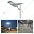 300W Waterproof Solar Power Smart Led Street Light with 25W Solar Panel Without Pole for Parking Lot, Yard Path and Garage