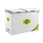 WESTERN D350H225 Double Door 282L Hard Top Chest/Deep Freezer for Ice Cream, Instant Food and Other Beverages