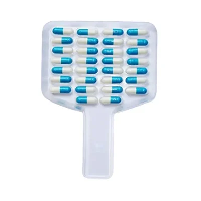 PATCO PHARMA Manual 30 Holes Capsule Counter Board Tray For 00 Size Capsule