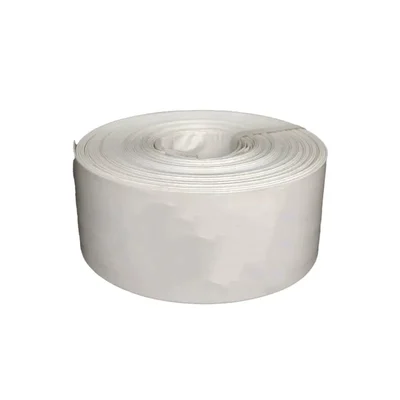 High Quality 4 inch LDPE Woven Lay Flat Tube Suitable for Irrigation, Agriculture & Farming(White)(Size-45 mtr)