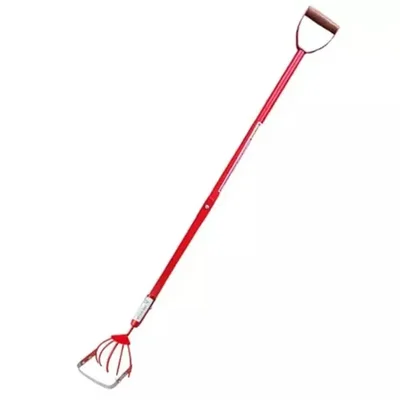 Global Nature Agro 5 Pin 6 Inches Manual Weedivator With 4.25 Feet Handle, For Weeding & Loosening Soil, GNWR-1502