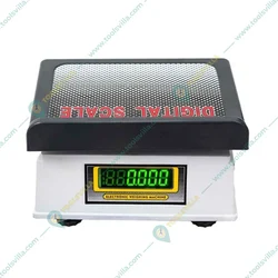Metis 30kg 180 x 250 mm Platform Electronic Weighing Scale With Double Side LCD Green Display