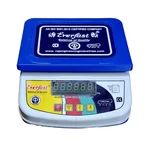 Everfast 30kg Rechargeable Electronic Weighing Scale Use with LED Display and Tare Function Mini Cruze