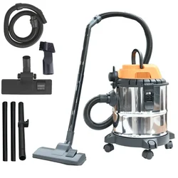 Sunseeker 1400W 25L Wet & Dry Vacuum Cleaner With All Required Accessories
