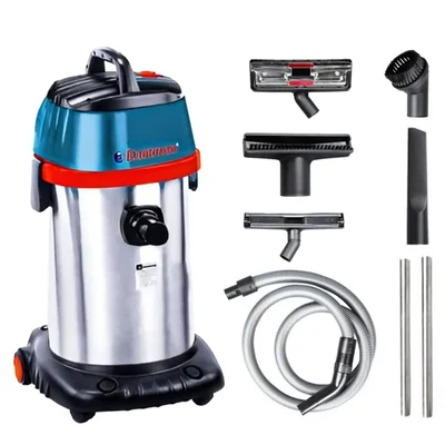 Eastman 30 Litre Capacity 1000 W Wet & Dry Vacuum Cleaner With Accessories (EVC-030)