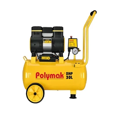 Polymak 30 L Oil Free Air Compressor, 2 HP Motor Power (PMAC30-OL)